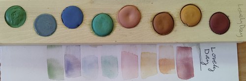 Lovely Day Watercolor Palette